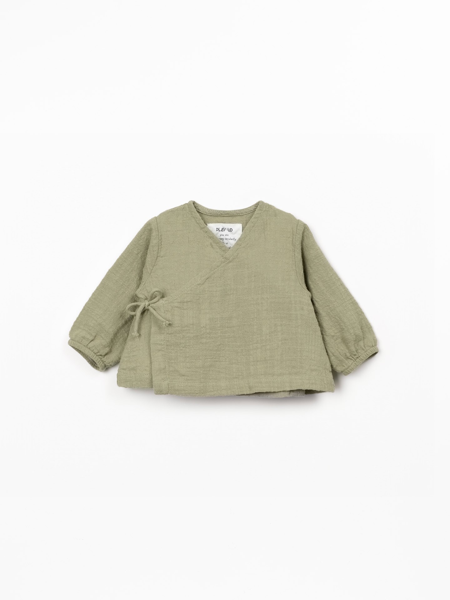 Blouse en tissu de coton biologique