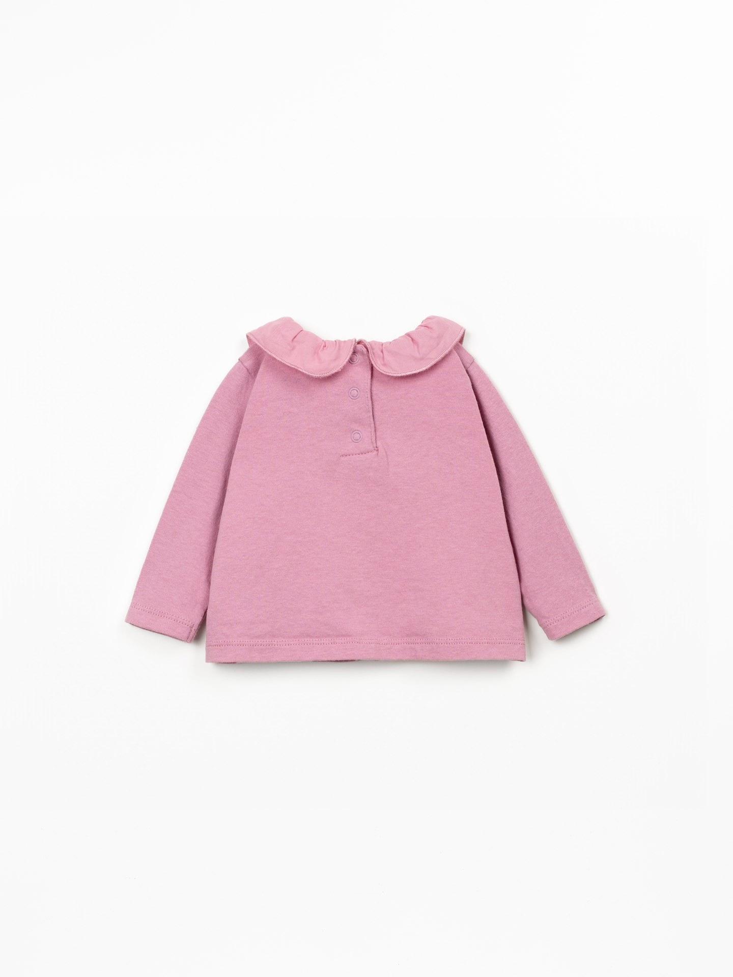 Camisola de malha com mistura de de algodão orgânico e reciclado