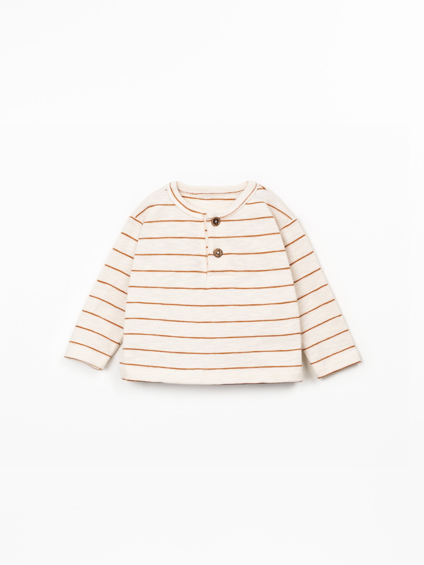 Pull rayé en maille