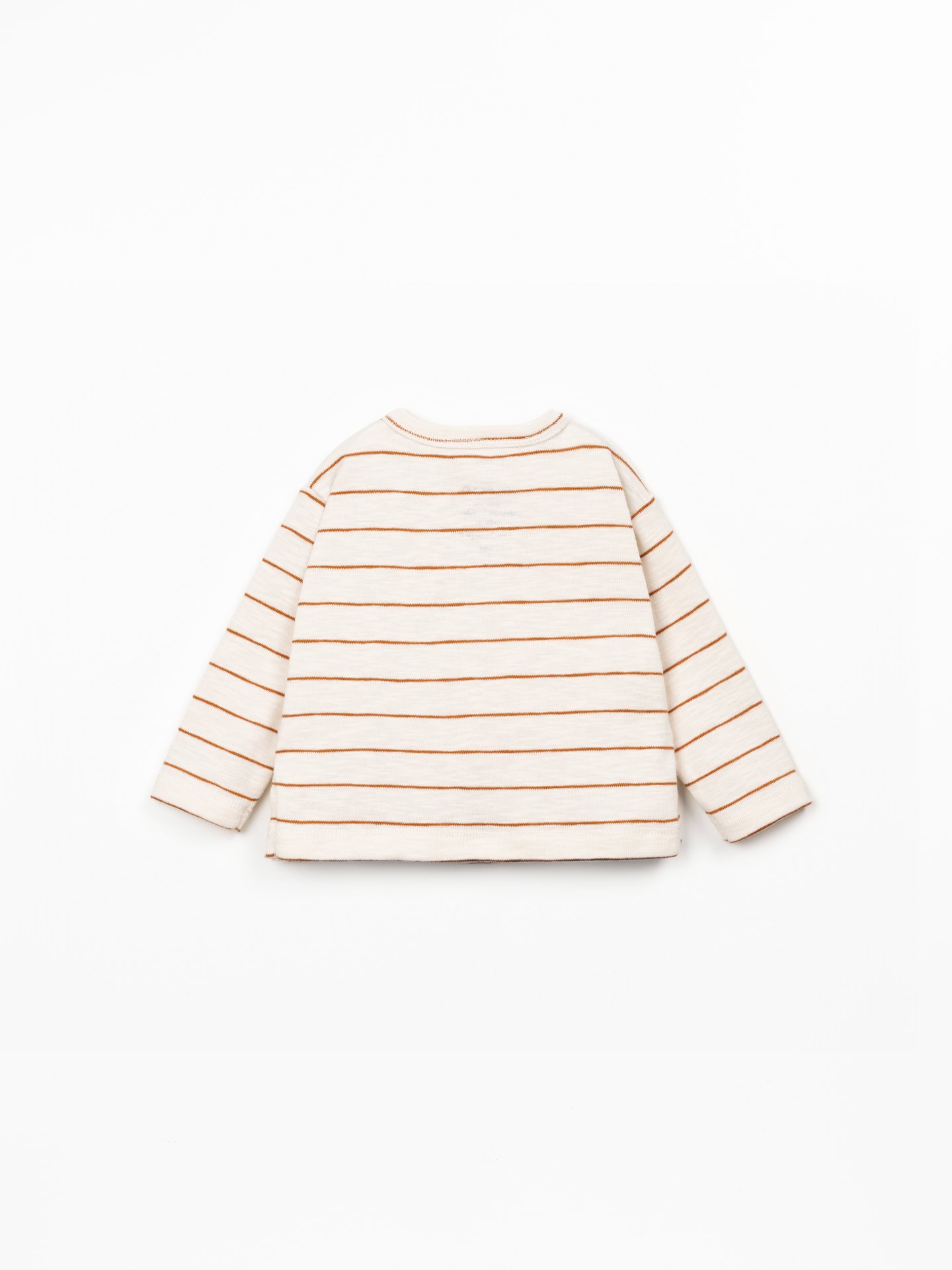 Pull rayé en maille