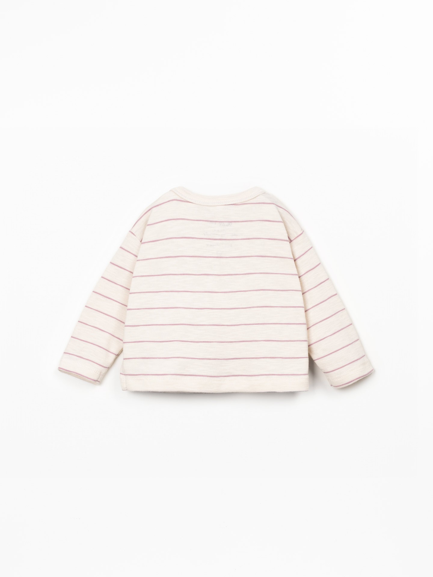 Maglione a righe in maglia