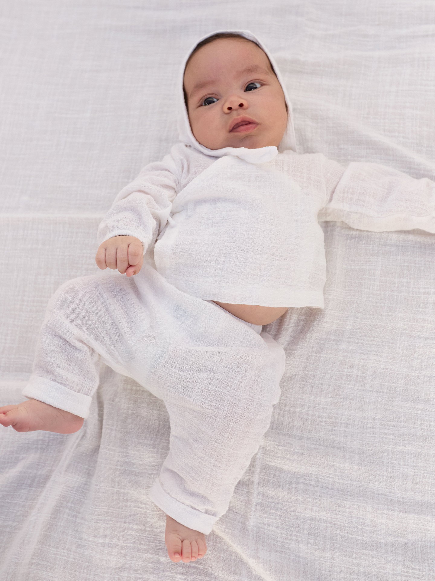 Blouse en tissu de coton biologique