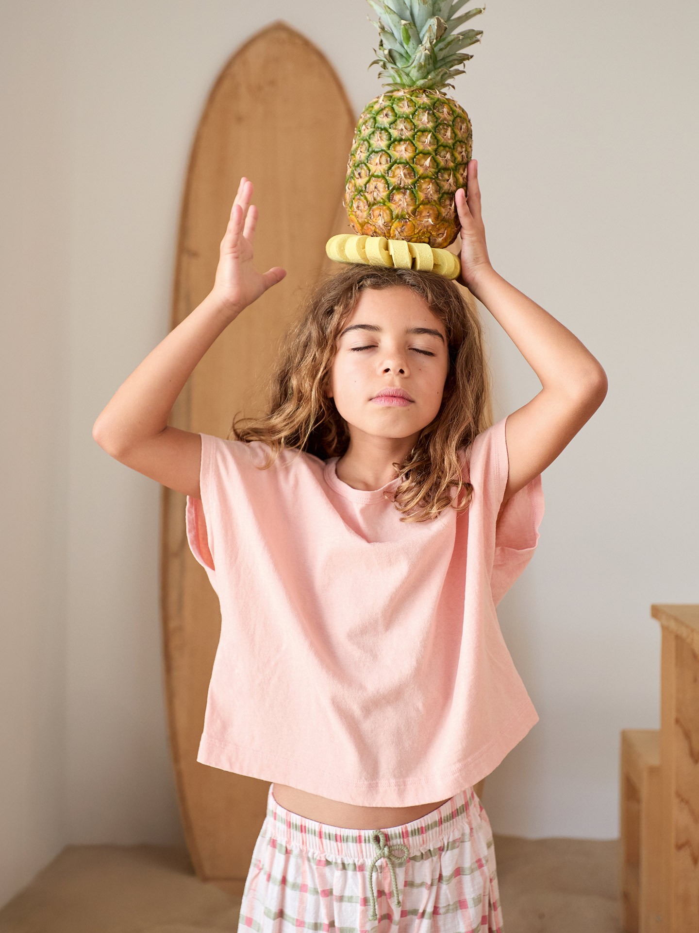 T-shirt en mélange de coton biologique et coton recyclé