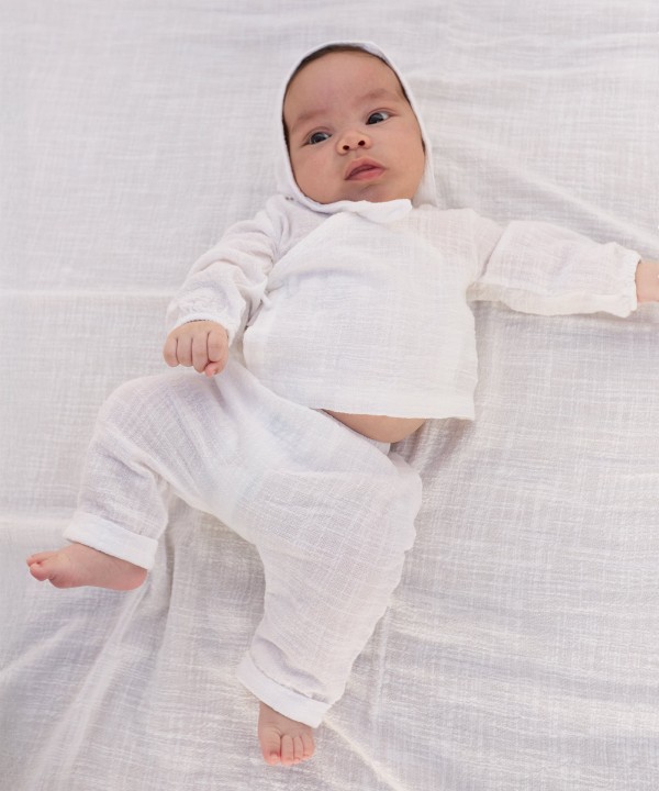 Blouse en tissu de coton biologique