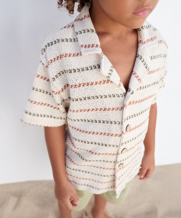 Camisa con hilo Re(Play)