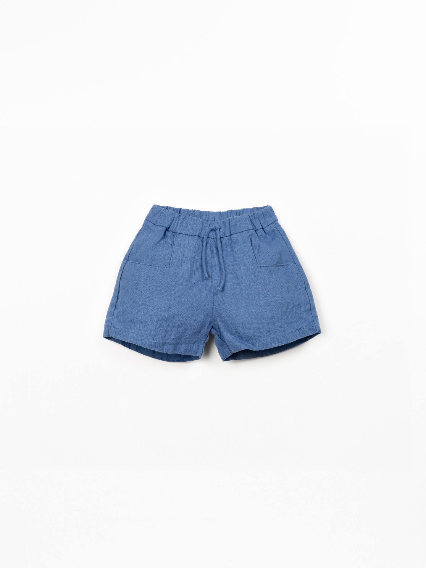 Short en tissu de lin