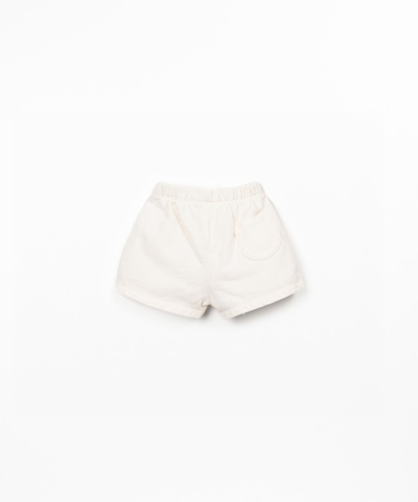 Short en jersey avec motif