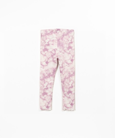 Leggings imprimé tie dye