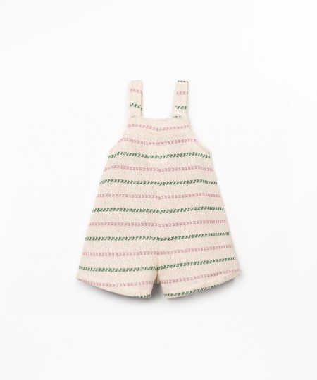 Mono de punto con pernera ancha