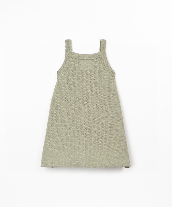 Robe en maille effet crochet