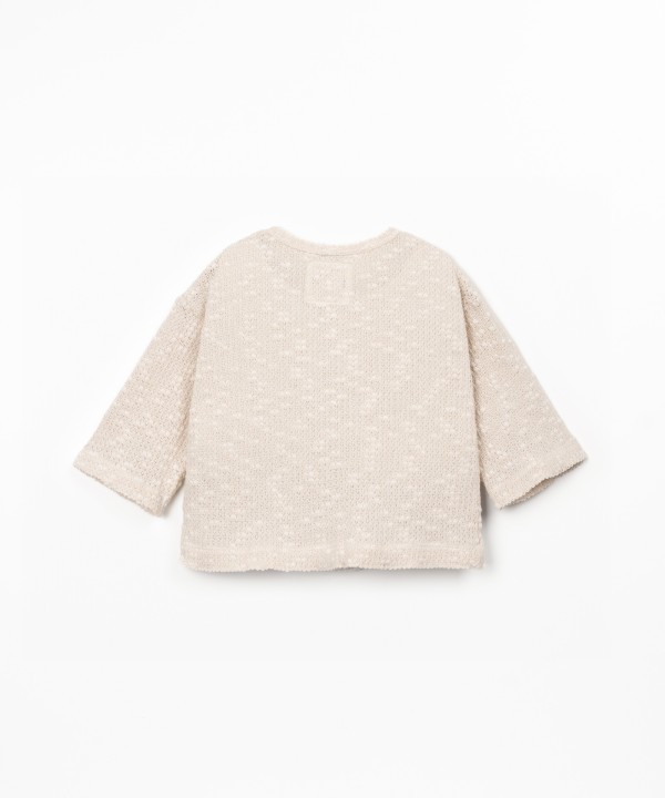 Veste en mélange de fibres naturelles et de fibres recyclées