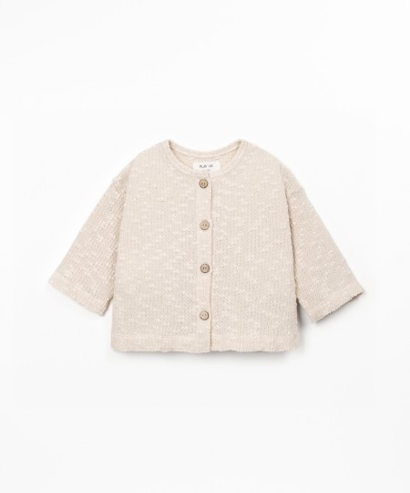 Veste en m�lange de fibres naturelles et de fibres recycl�es