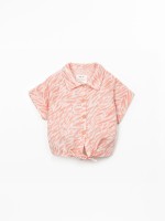Organic cotton shirt with print
