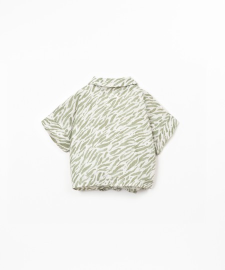 Camisa de algodón orgánico con estampado