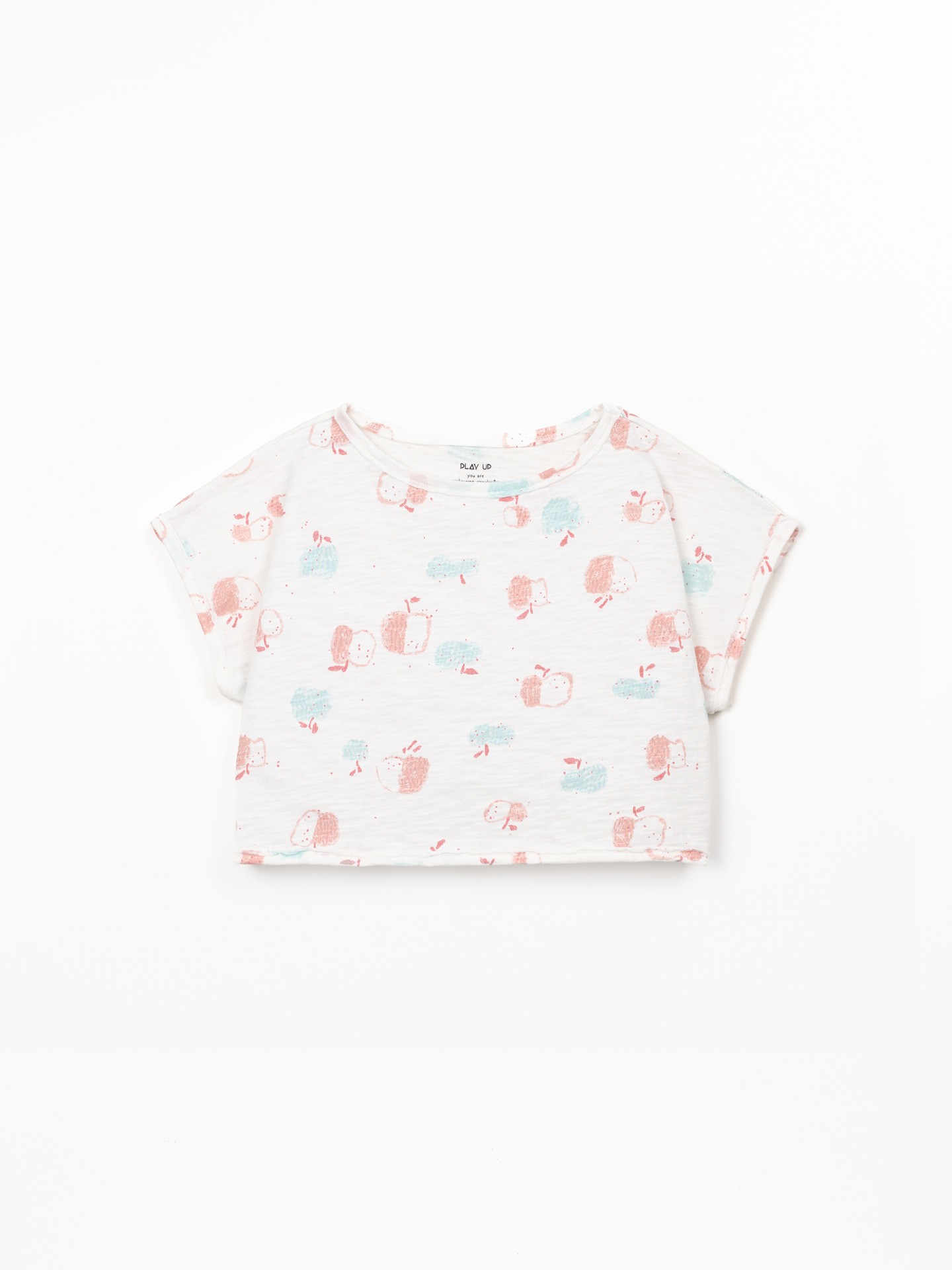 T-shirt con scollo ampio