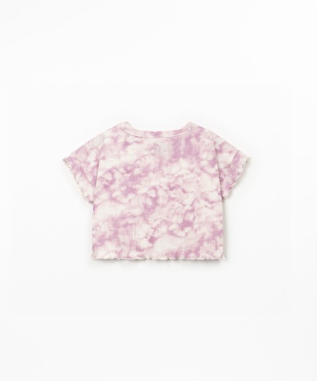 T-shirt en coton biologique avec imprim?