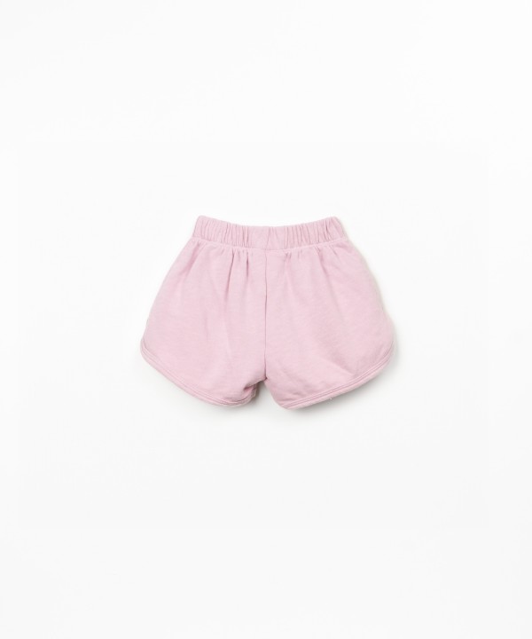 Pantalones cortos con mezcla de fibras naturales