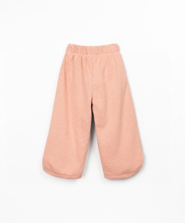 Pantalon mélange de fibres naturelles et recyclées