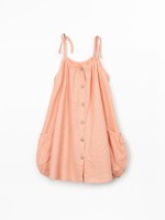 Dress in organic cotton fabric