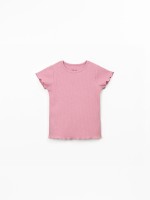 Ribbed jersey T-shirt