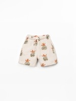 Jersey shorts with pineapple print Jersey shorts with pineapple print