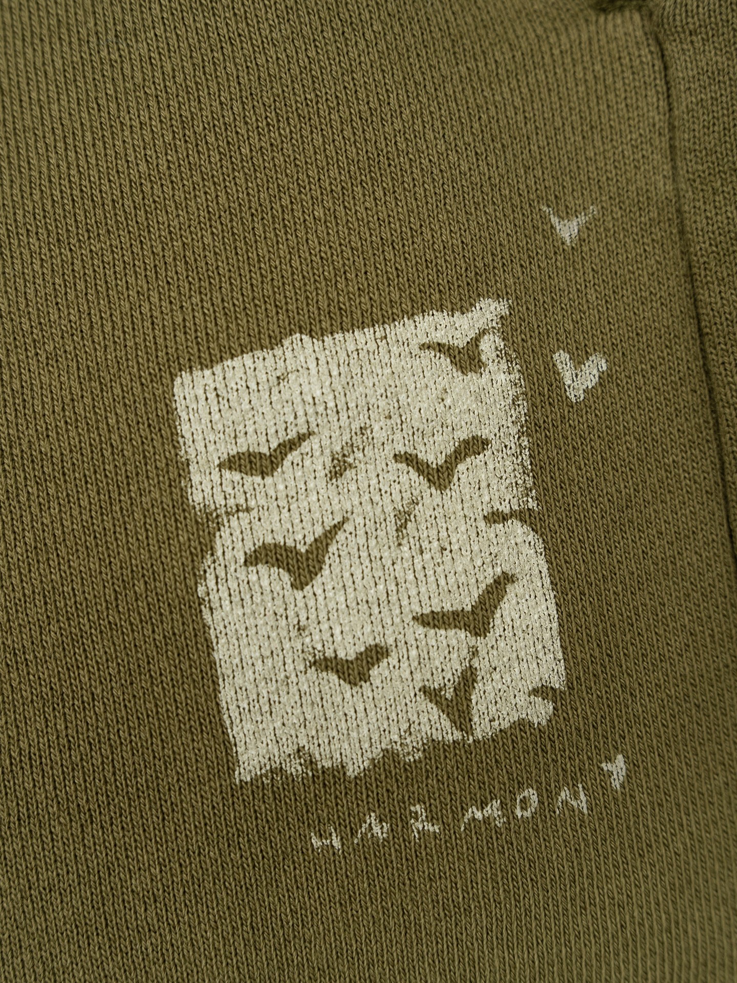 Short avec motif à l?avant