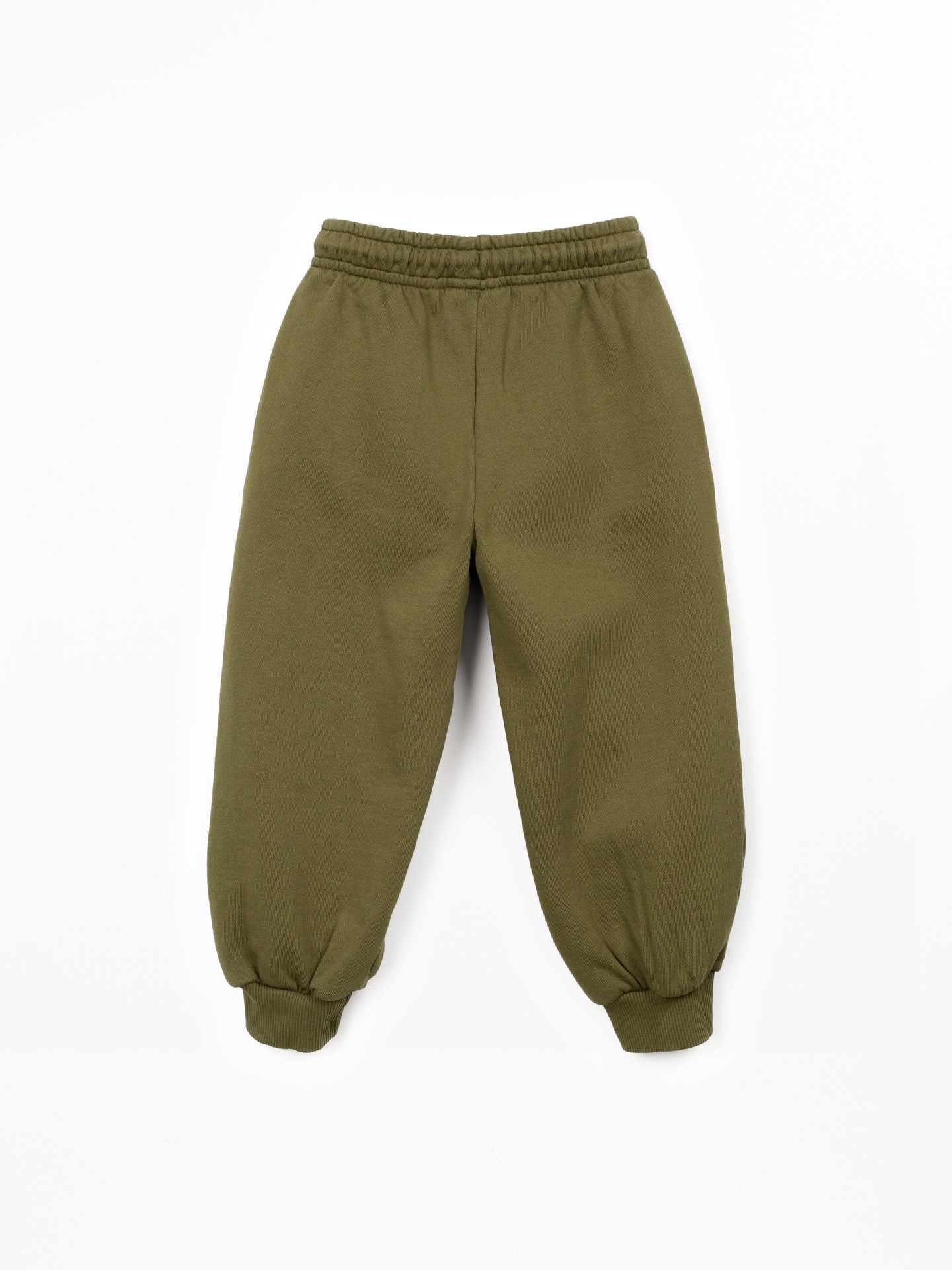 Pantaloni in fibre naturali con disegno