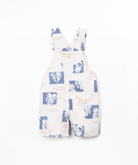 Mono de algodón con estampado