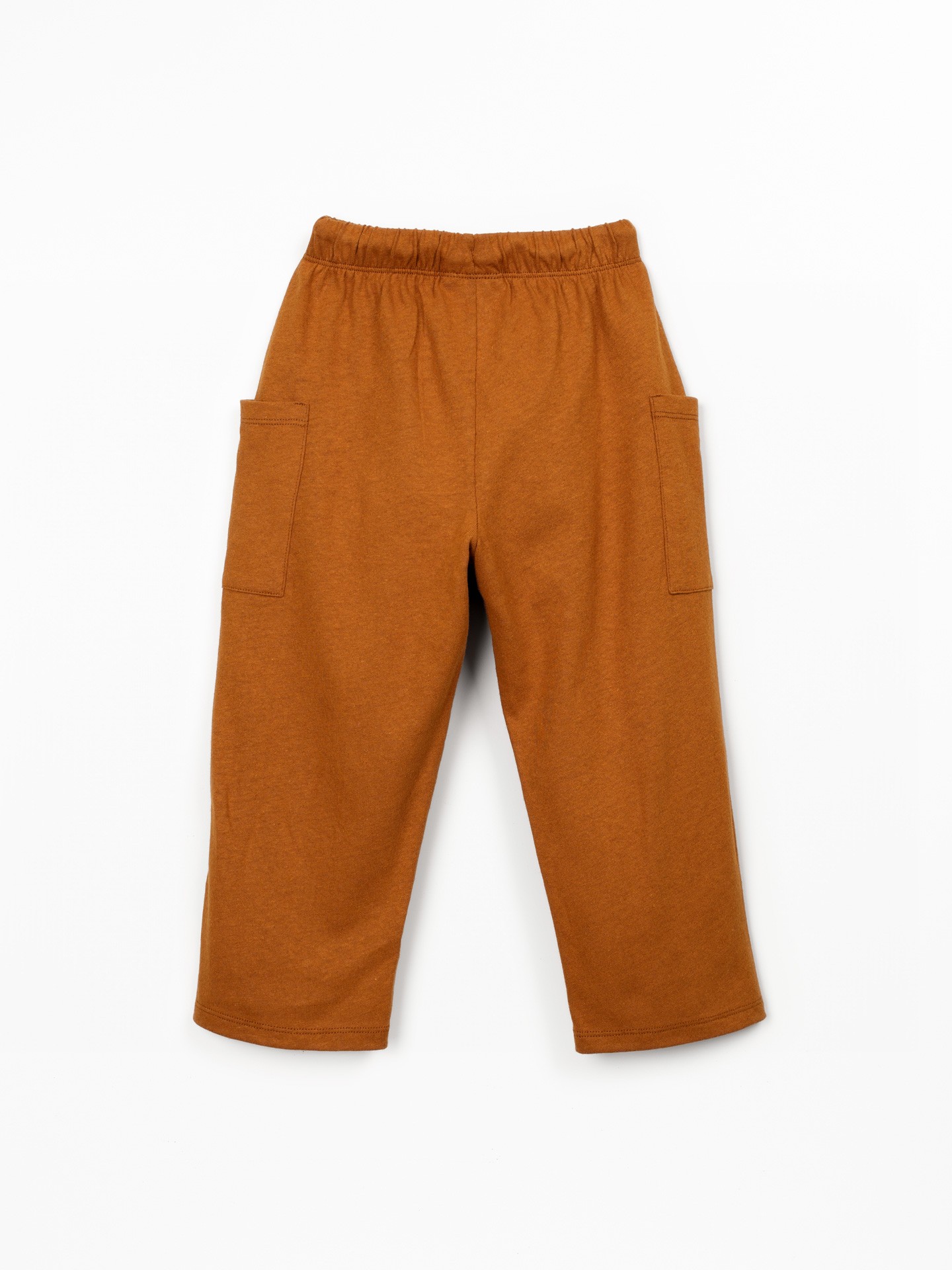 Pantalon en mélange de lin et coton biologique