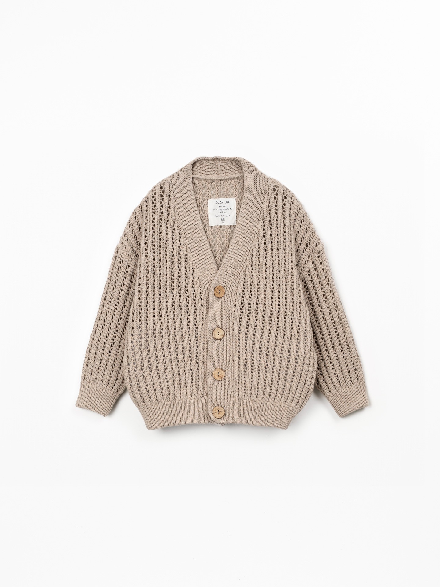 Casaco de malha tricot