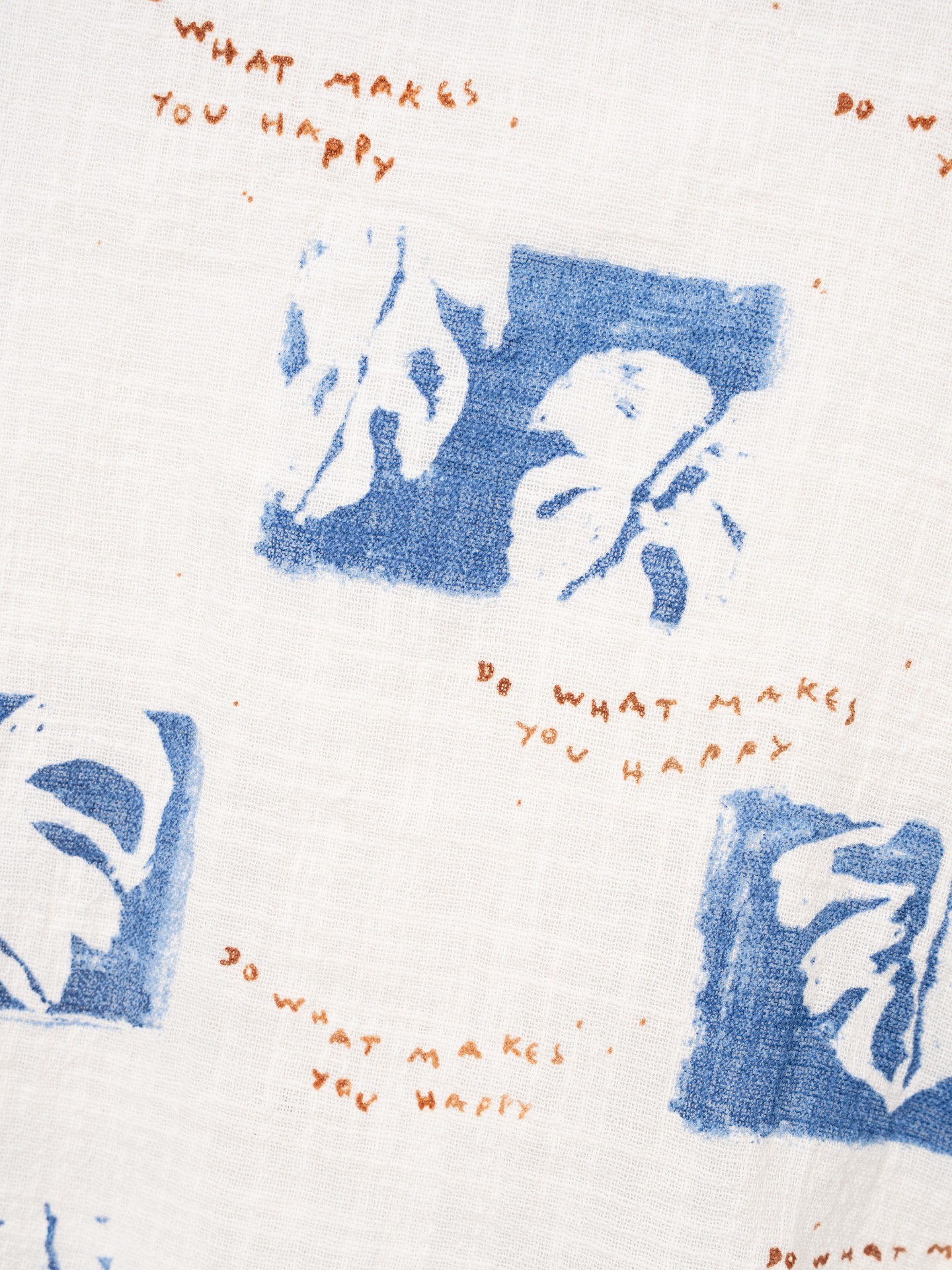 Chemise en coton biologique avec imprim?