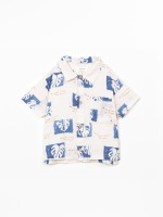 Camisa de algod�n org�nico con estampado