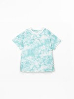 Camiseta en mezcla de algod�n org�nico y algod�n reciclado