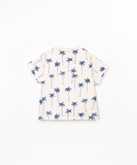 Camiseta mezcla de fibras naturales y fibras recicladas