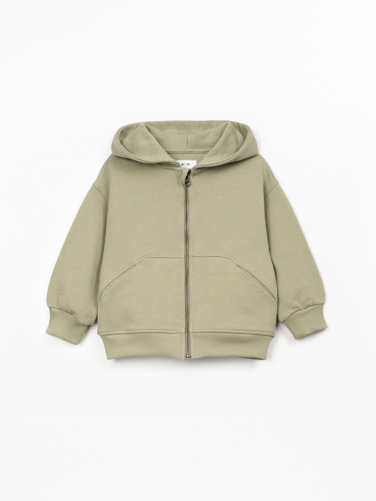 Veste avec capuche et fermeture éclair