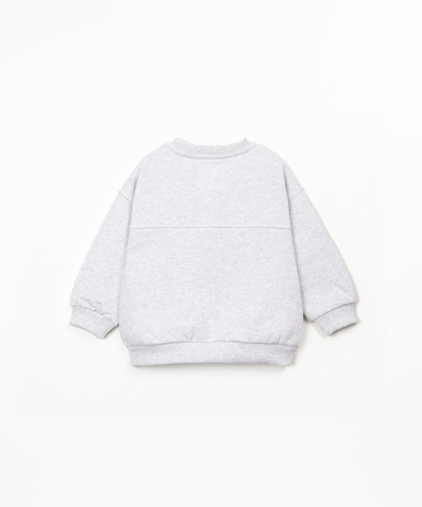 Camisola de malha com algod�o reciclado