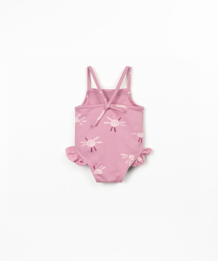 Fato de banho estampado em algodão orgânico