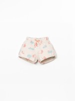 Jersey shorts in a blend of regenerative cotton and recycled cotton