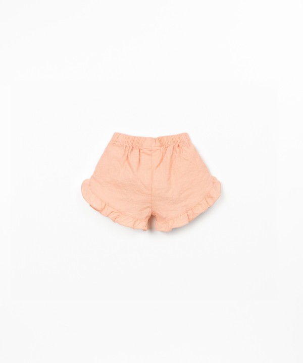 Short en tissu de coton biologique