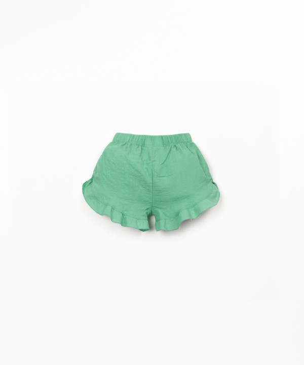 Short en tissu de coton biologique