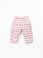 Pantal�n con estampado de cuadros