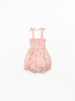 Mono en algod�n org�nico con estampado de cebra