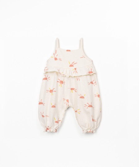 Pelele de punto con estampado