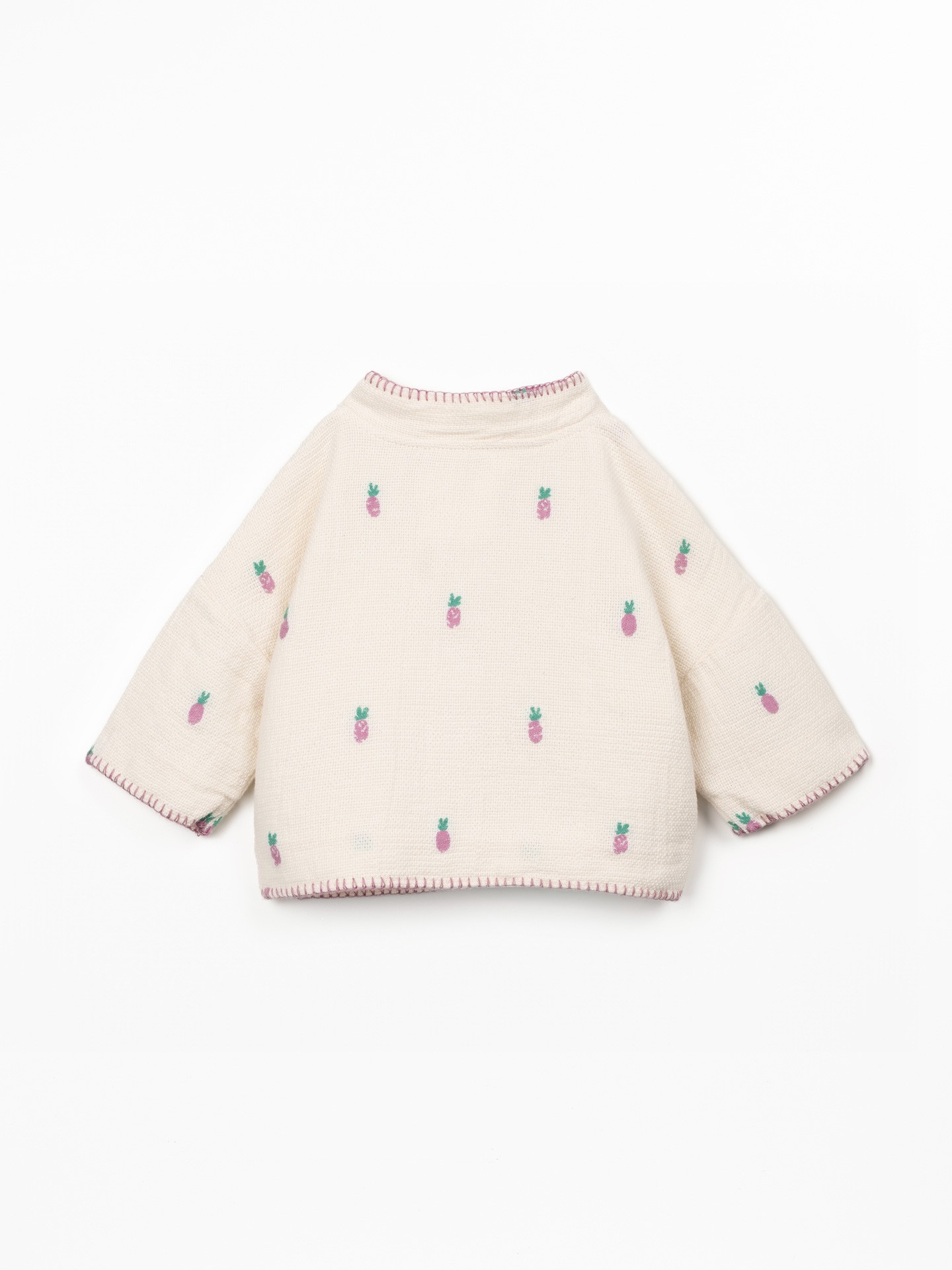 Veste en tissu avec imprim?