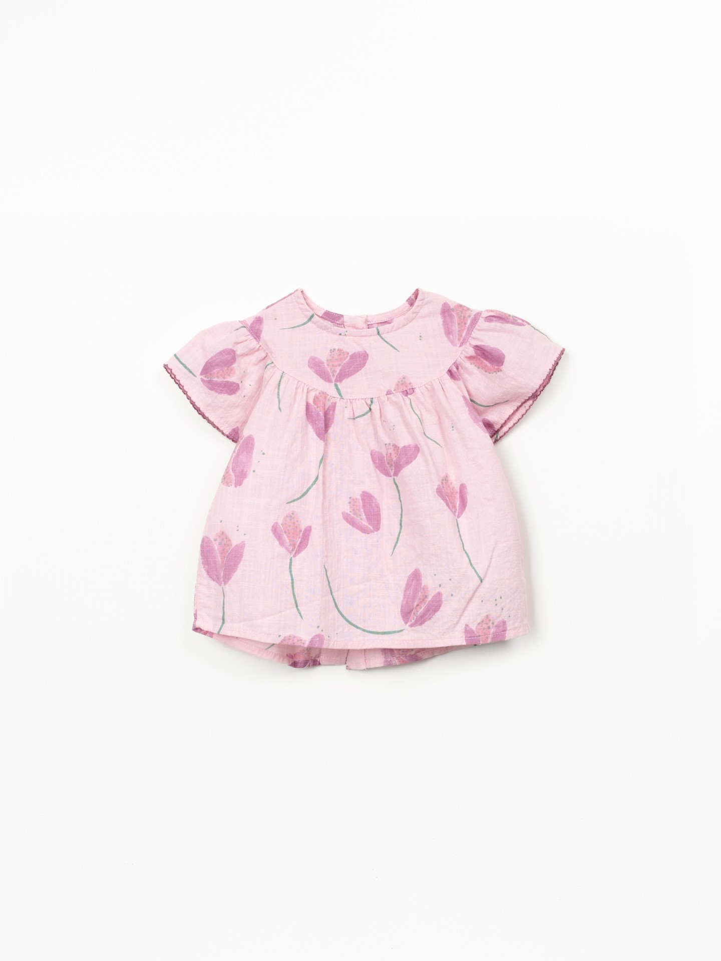 Tunique avec imprimé tulipes