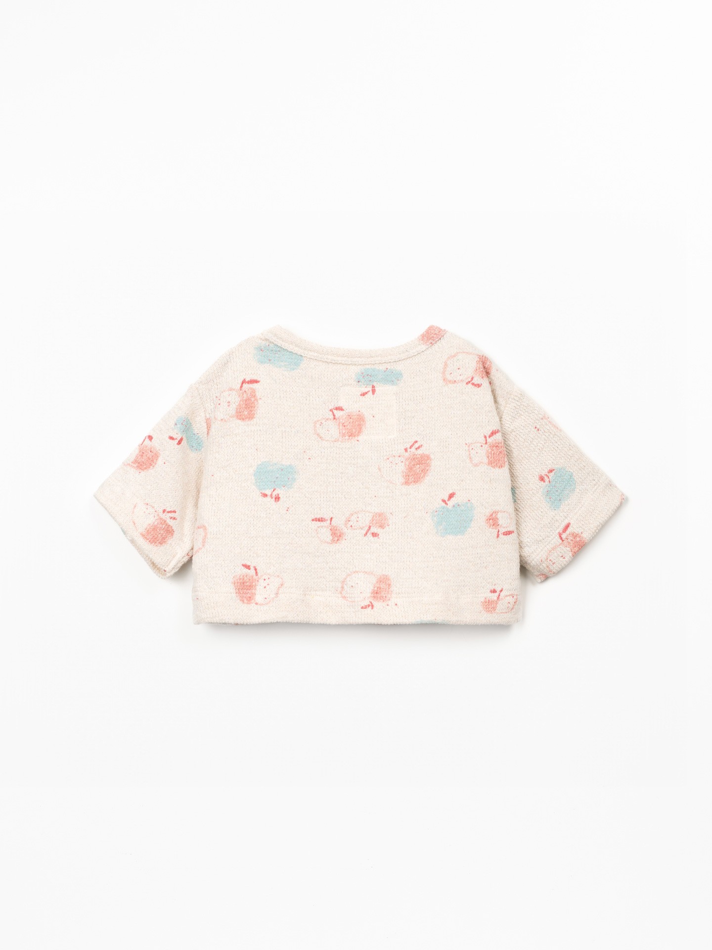 Sweater with apple print
