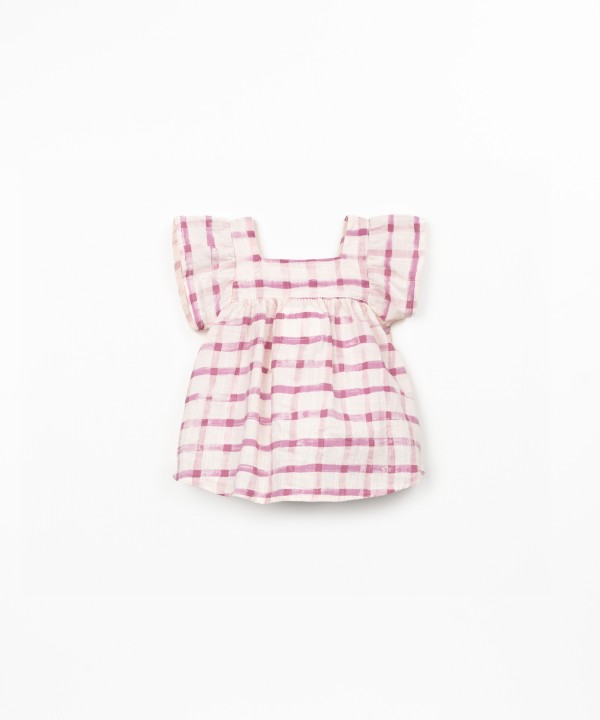 Tunique en tissu de coton biologique