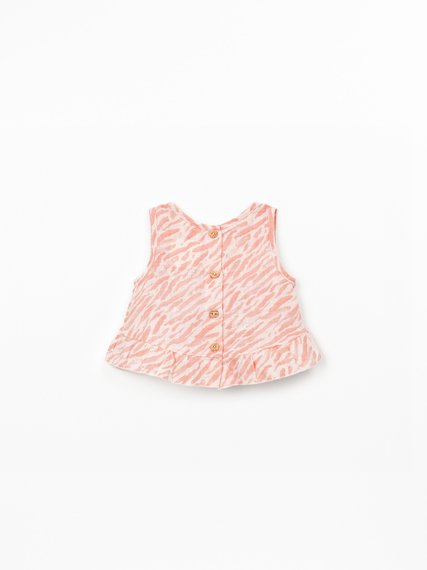 Top en tissu avec imprim?