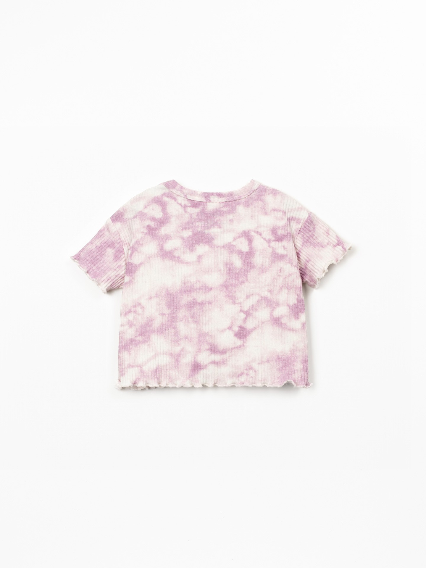 T-shirt com estampado tie dye