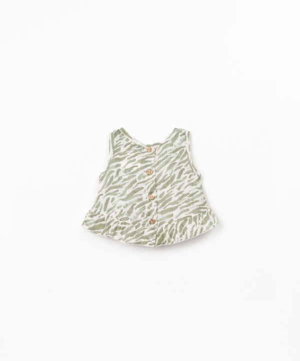 Haut en tissu imprim?